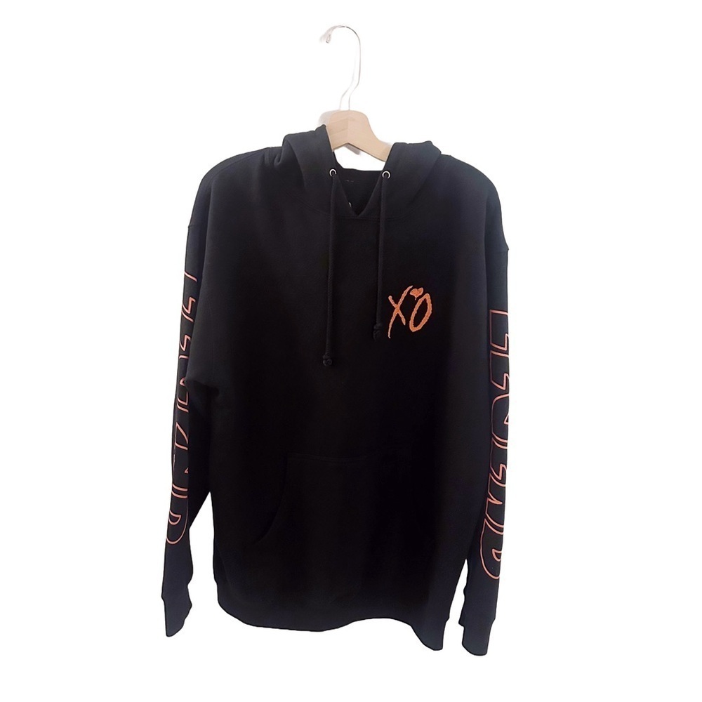 The Weeknd Legend of Fall Tour Hoodie Black Long Sleeve Pullover